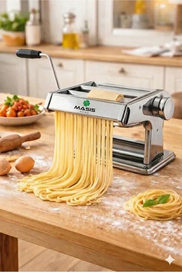 Erişte, Makarna, Spagetti, Hamur, Mantı Açma Makinesi Şekillendirici Erişte, Makarna, Spagetti, Hamur, Mantı Açma Makinesi Şekillendirici
